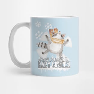 Snow Angels and Baby Giggles New Baby Graphic Mug